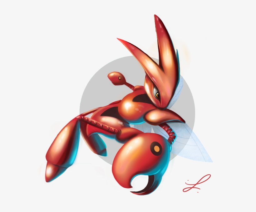 For The 1st Generation I Did Gyarados And The 2nd Scizor - Pokémon, transparent png download