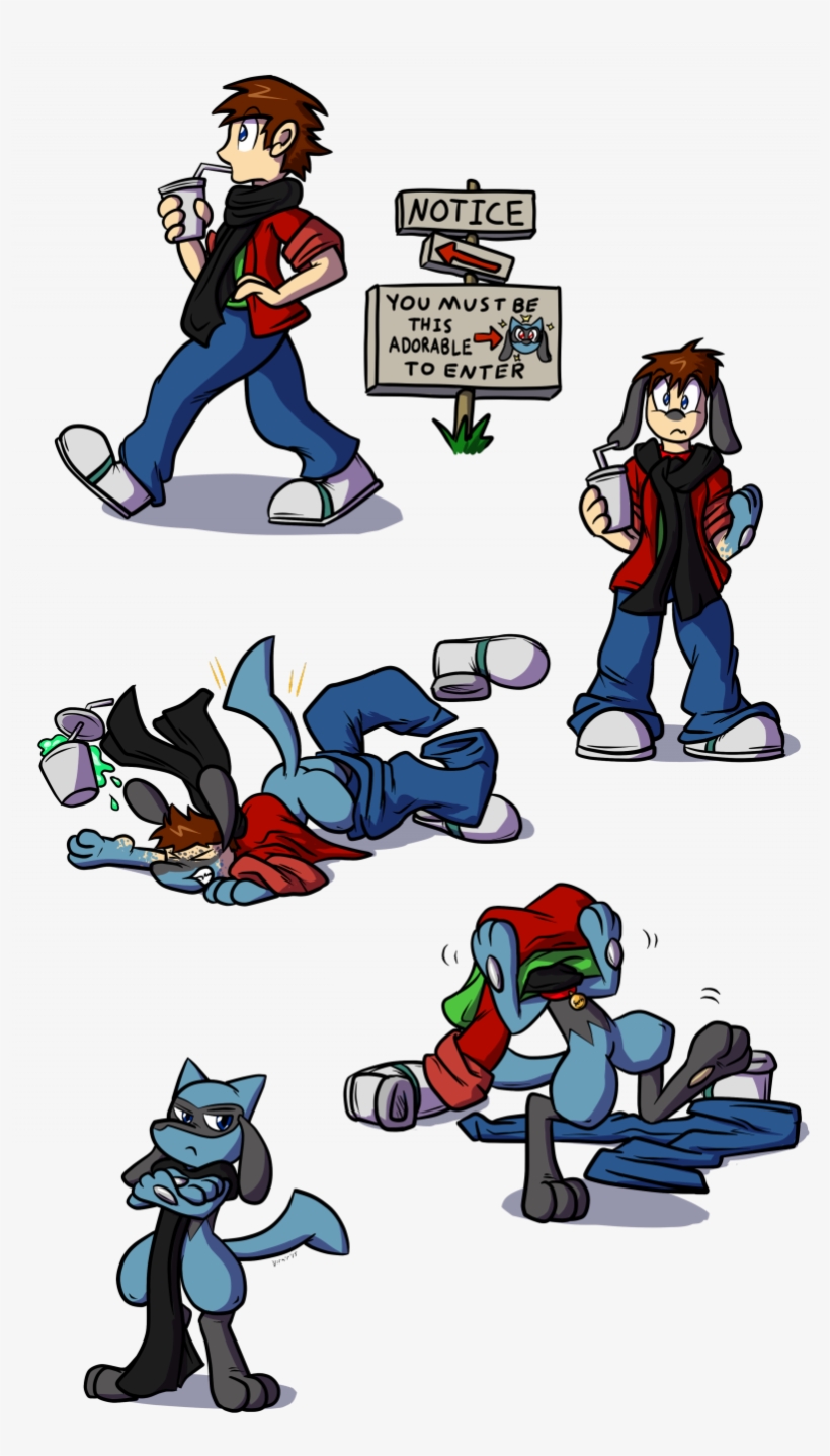 Riolu Zone - Riolu Transformation, transparent png download