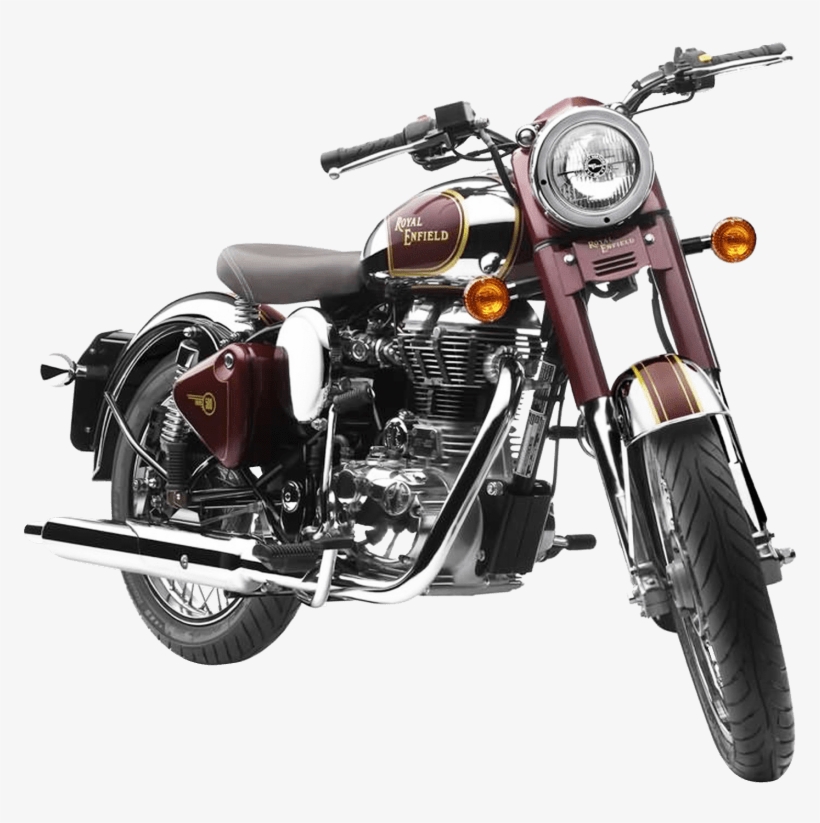 Free Png Royal Enfield Motorcycle Bike Png Images Transparent - Royal Enfield Classic Chrome, transparent png download