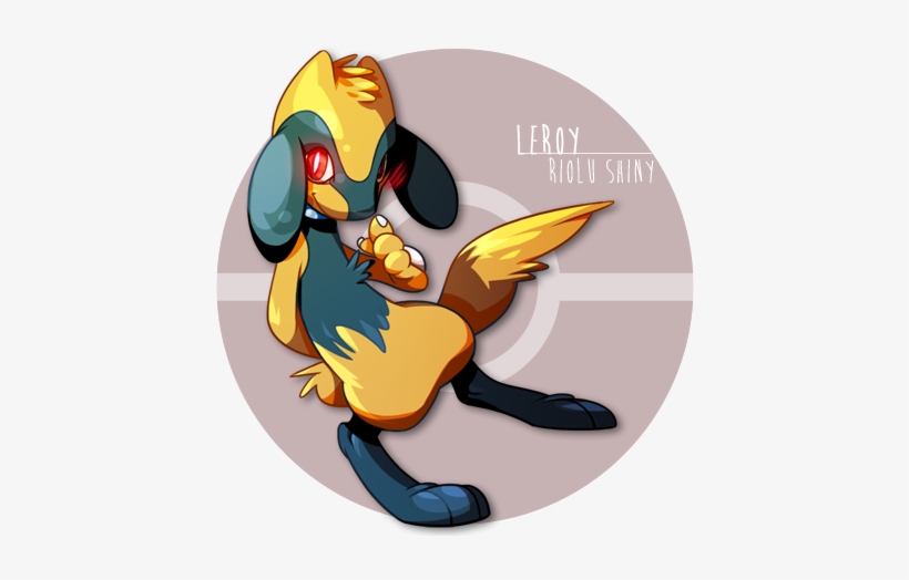 Leroy - Shiny Riolu - Riolu, transparent png download