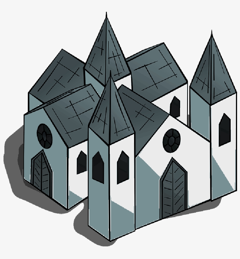Mb Image/png - Clip Art Cathedral, transparent png download