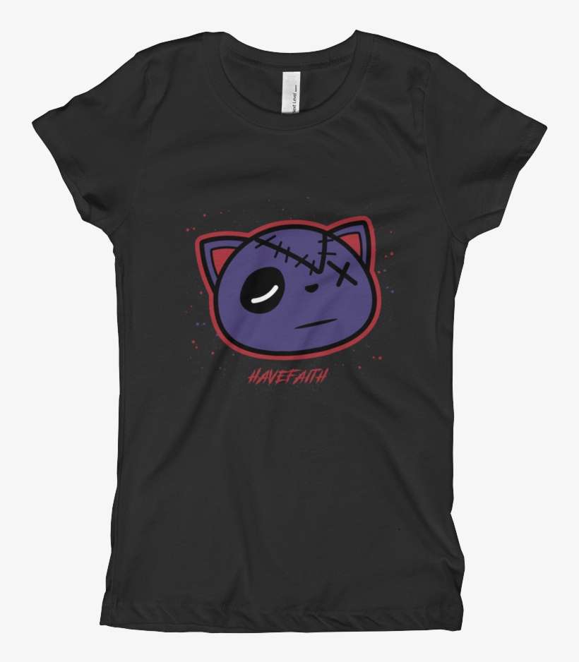 Have Faith Speckles Girl's T-shirt - Figure Skating Shirts, transparent png download