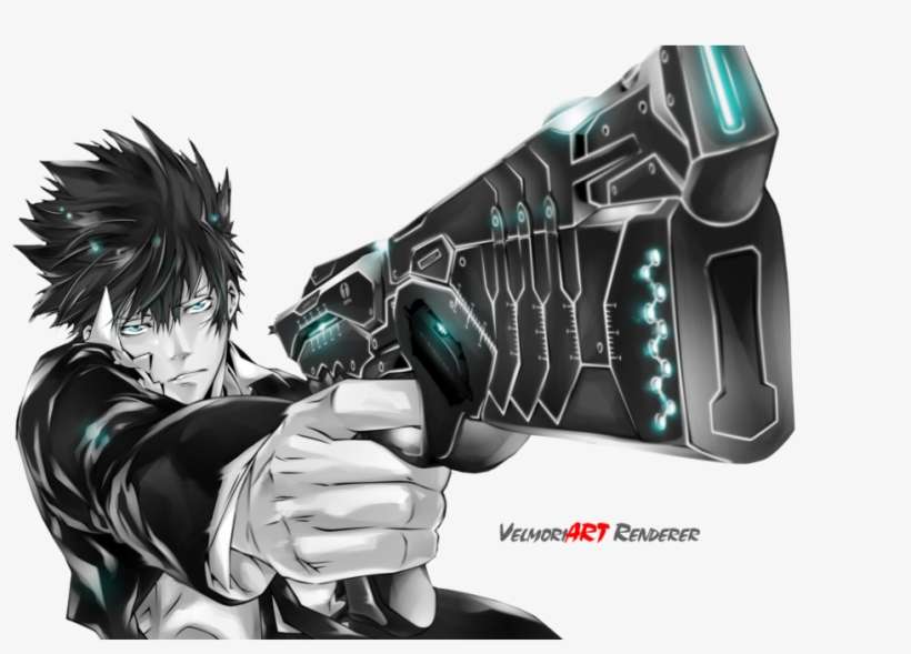 Psycho - Psycho Pass Kougami Render, transparent png download