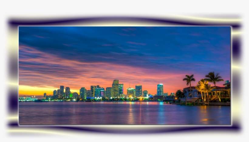 Miami Beach Skyline, transparent png download