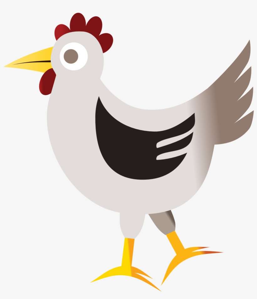 Abstract Bird Chicken 3 1969px 144 - Chicken With No Background, transparent png download