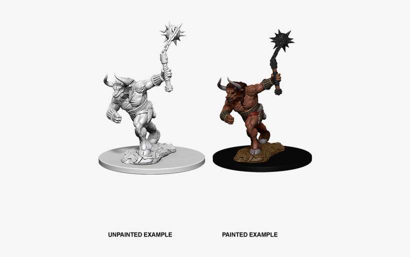 Minotaur - Nolzur's Marvelous Unpainted Miniatures Minotaur, transparent png download