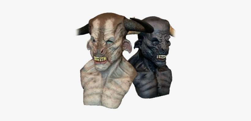 Minotaur Silicone Mask, transparent png download