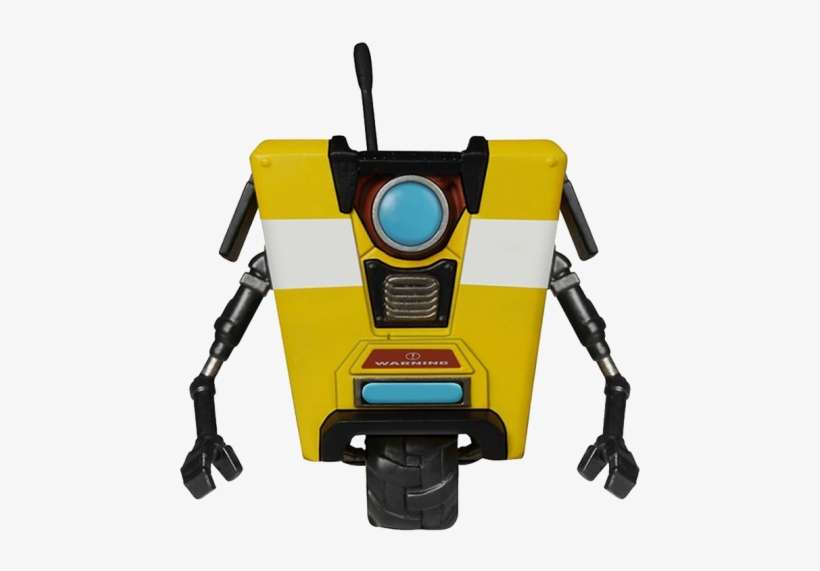Funko Pop Vinyl Borderlands - Claptrap Borderlands Pop, transparent png download