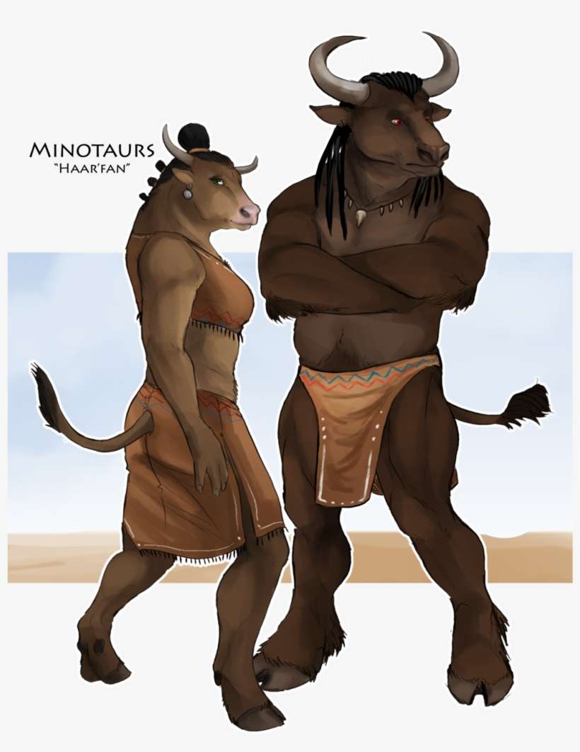 Wildebeest Minotaur, transparent png download