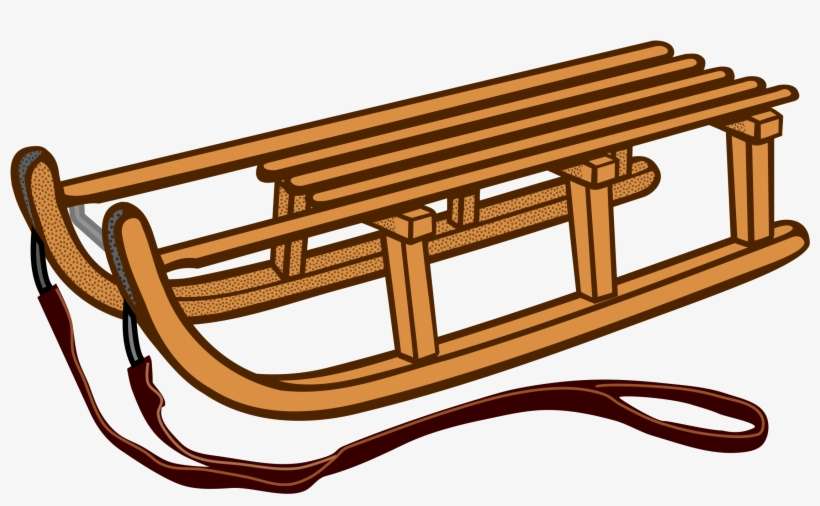 Clipart - Sledge Clipart, transparent png download