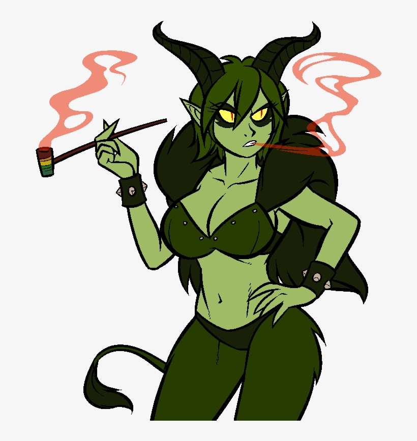 Green Fictional Character Vertebrate Mythical Creature - Krampus Girl, transparent png download