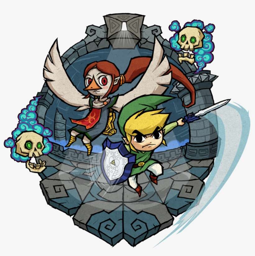 For Past Fanart Spotlights, I've Tried To Avoid Featuring - Zelda Wind Waker, transparent png download