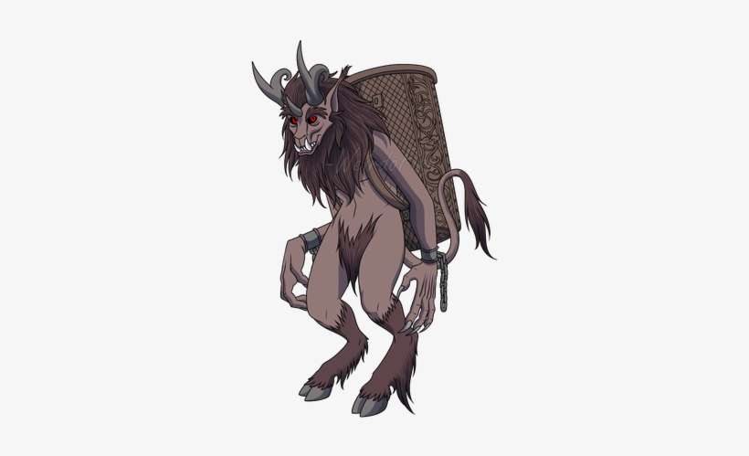 Krampus Vector Png Library Download - Krampus Transparent, transparent png download