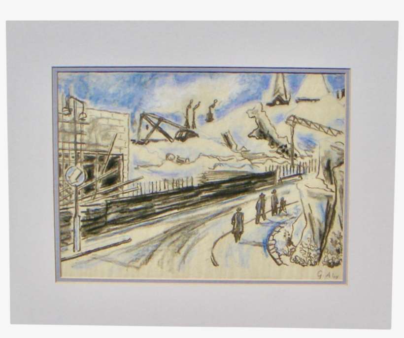 Gustav Alexanderson Swedish Industrial - Drawing, transparent png download