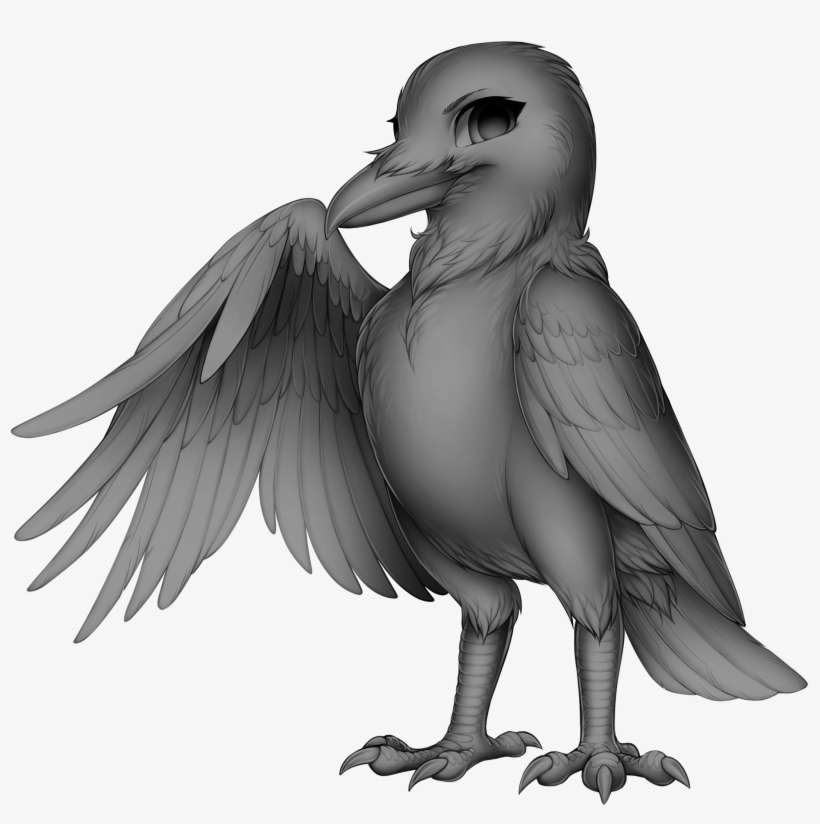 Furvilla - Furvilla Corvid, transparent png download