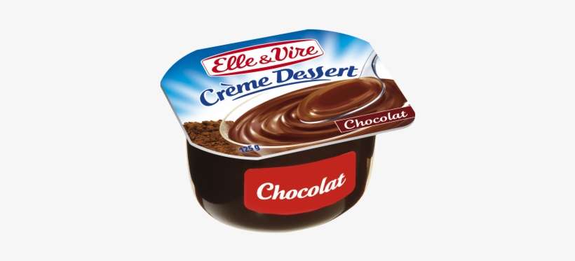 Dessert Cream - Chocolate - Elle & Vire Unsalted Butter 200g, transparent png download