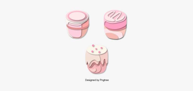 Beautiful Cartoon Lovely Hand-painted Dessert Cake - Drawing, transparent png download