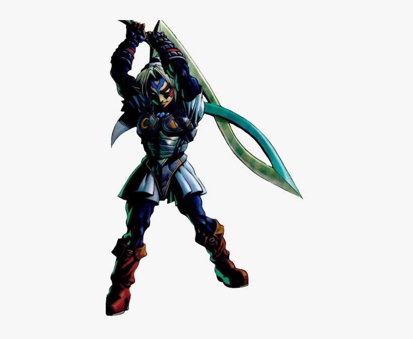 Fierce Deity Link Tattoo, transparent png download
