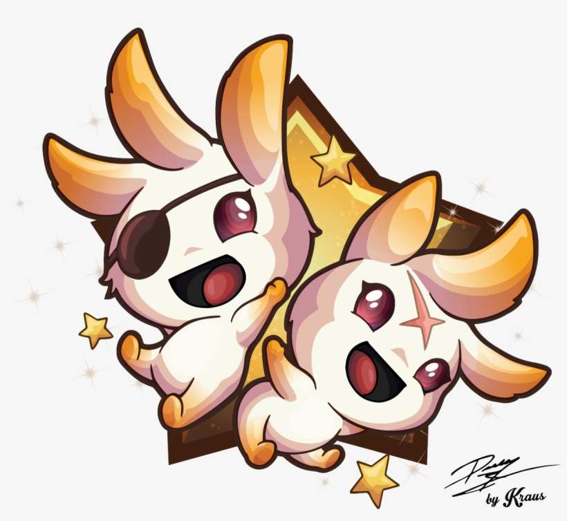 Kraus Illustration On Twitter - Star Guardian Boki And Baki, transparent png download