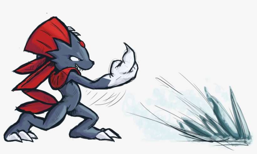 Weavile 108 Shiki Yami Barai - 108 Shiki Yami Barai, transparent png download