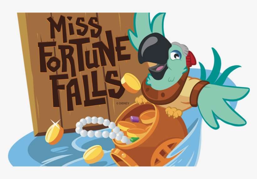 Miss Fortune Falls Logo - Disney's Typhoon Lagoon Water Park, transparent png download