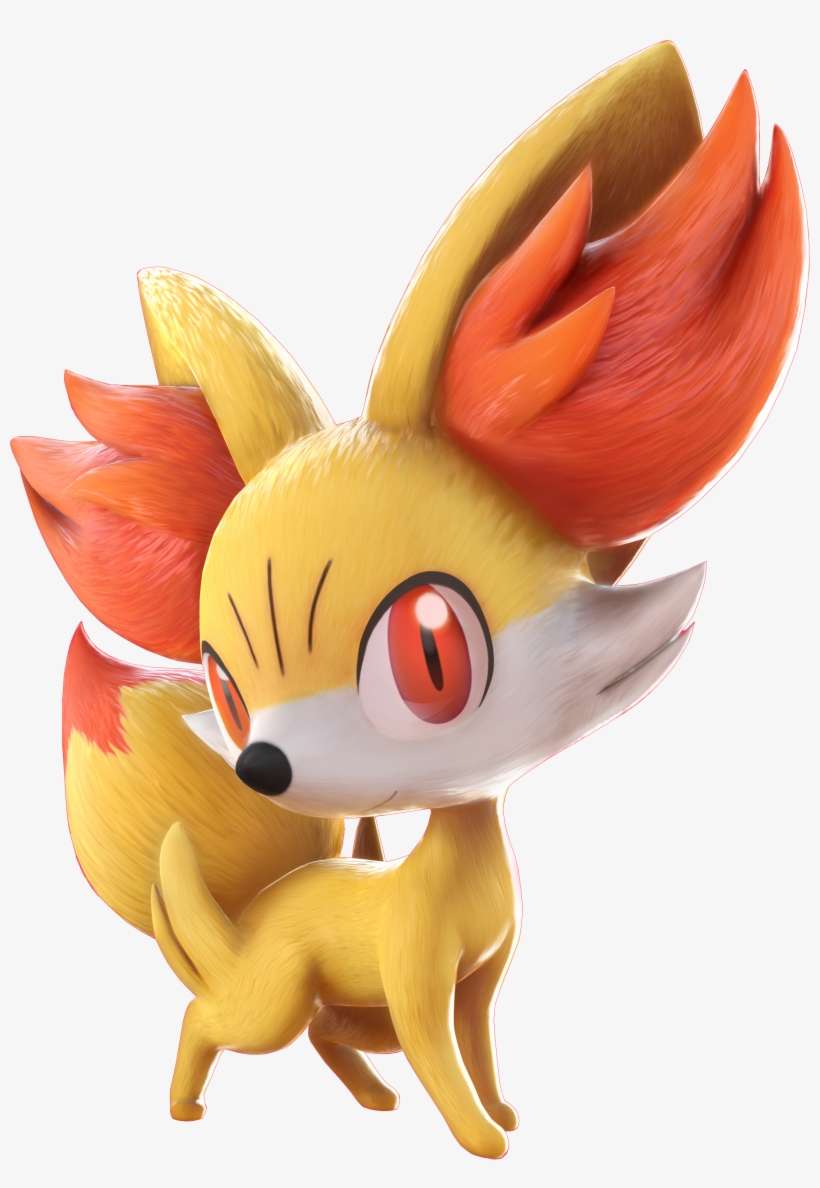 Looking - Pokken Tournament Fennekin, transparent png download