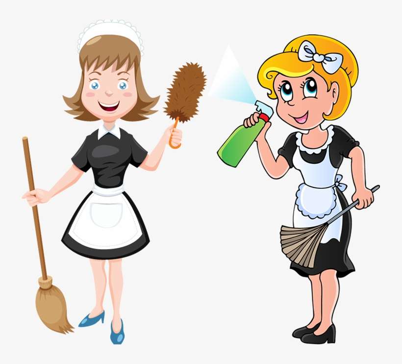 Banner Library Library Wonderful Inc A Cleaning Company - Maid Clipart Png, transparent png download