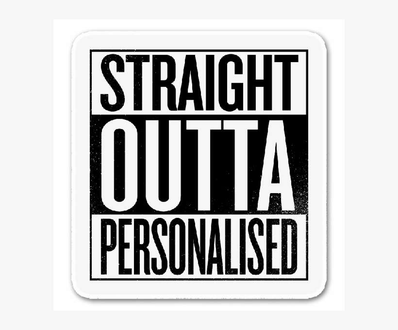 Straight Outta Personalised Black Imaginative Ink The - Straight Outta Financial Aid, transparent png download