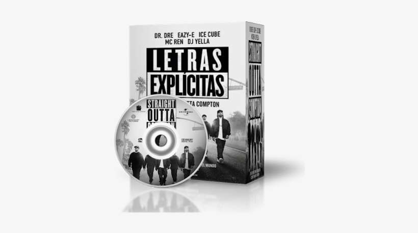 Letras Explícitas - Straight Outta Compton/jackson/hawkins/mitchell/brown/hodge/dvd/r, transparent png download