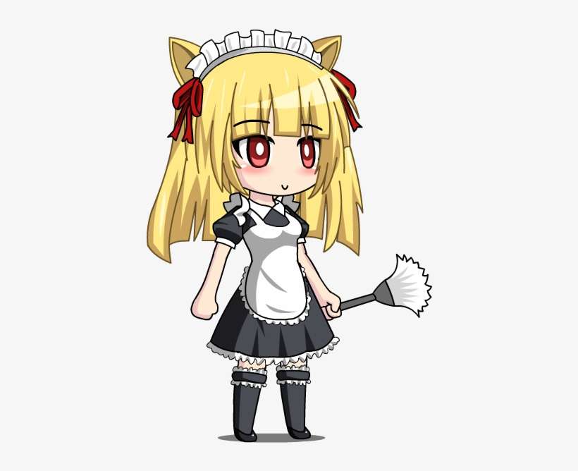 Maid Sana - Maid Sana Gacha World, transparent png download