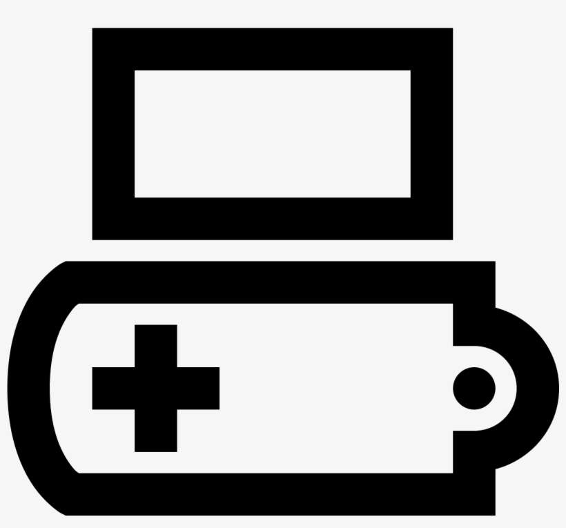 This Is A Picture Of A Nintendo Handheld Video Game - Scalable Vector Graphics, transparent png download