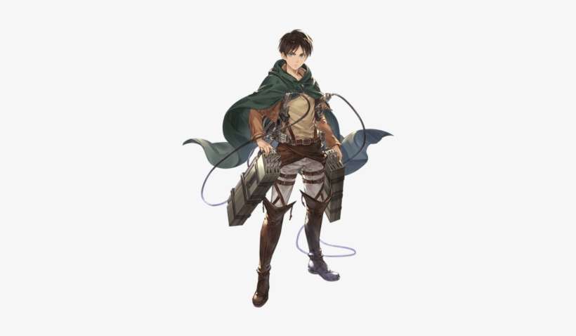 Eren Npc - 진격 의 거인 그랑 블루, transparent png download