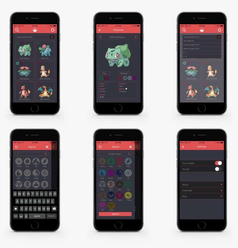Ui Design - Pokemon Coloring Book: 1, transparent png download