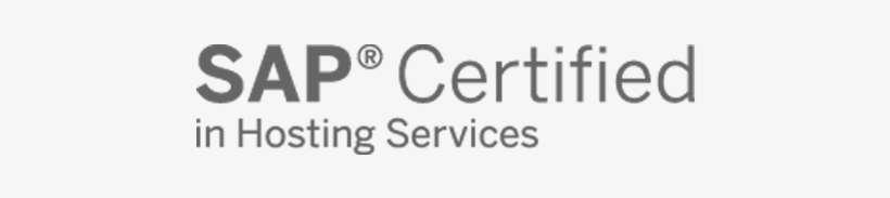 Sap Certified In Hosting Services - Sap Certified Cloud Services, transparent png download