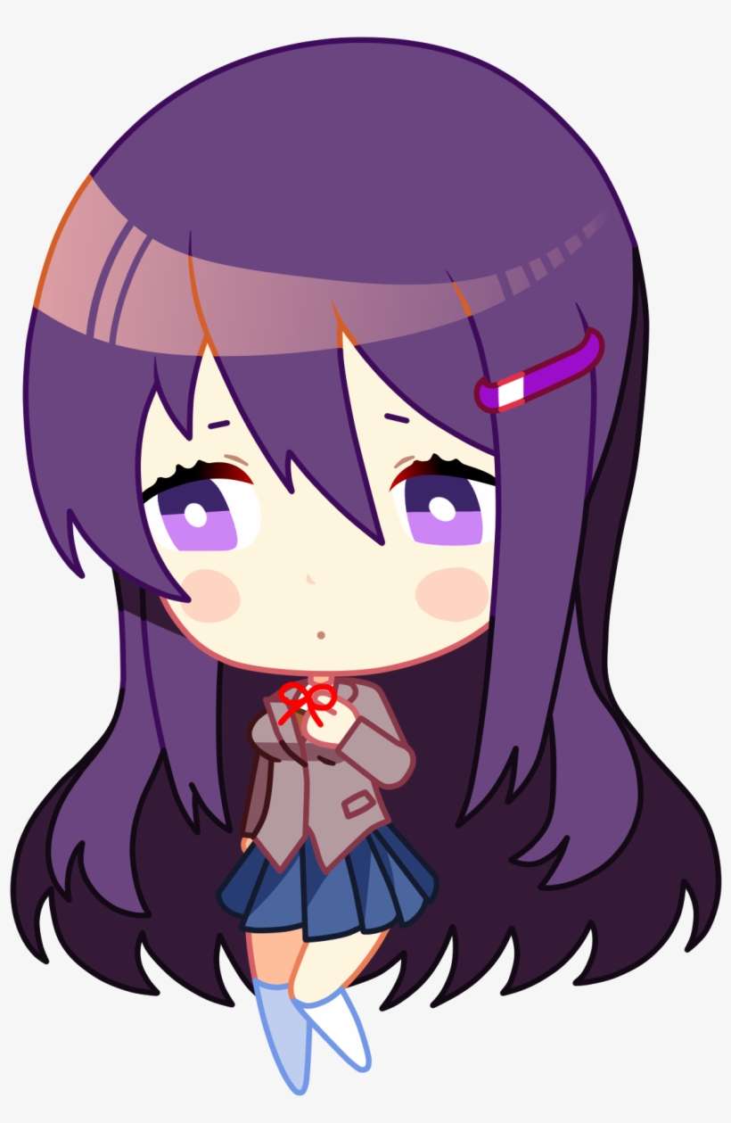 Edited Mediahd - Doki Doki Yuri Chibi, transparent png download