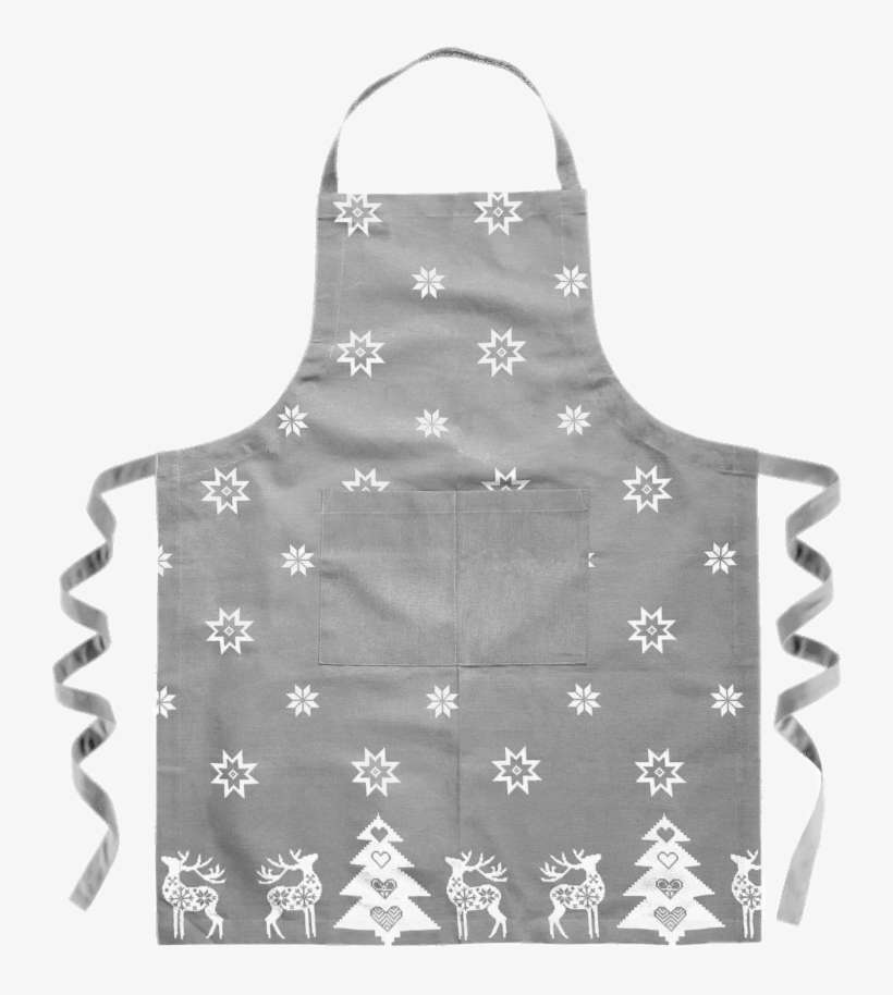 Kitchenware - Ragged Rose Billy Fir Apron, Silver Grey, transparent png download