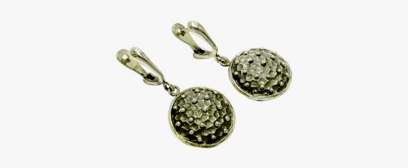 Sterling Silver Earrings 'hedgehog' - Locket, transparent png download