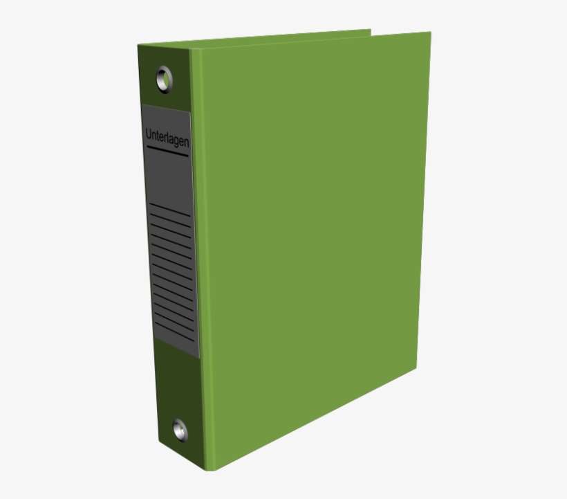 Ring Binder - Server, transparent png download