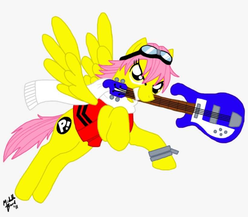 Artist Needed, Flcl, Guitar, Haruhara Haruko, Ponified, - Flcl, transparent png download