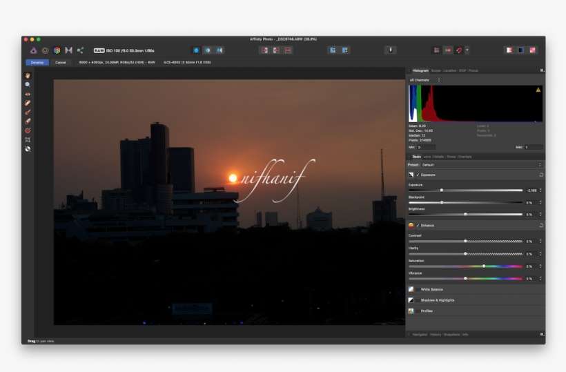 This Picture Is Minus 2 Exposure Before Develop - Raw Image Format, transparent png download