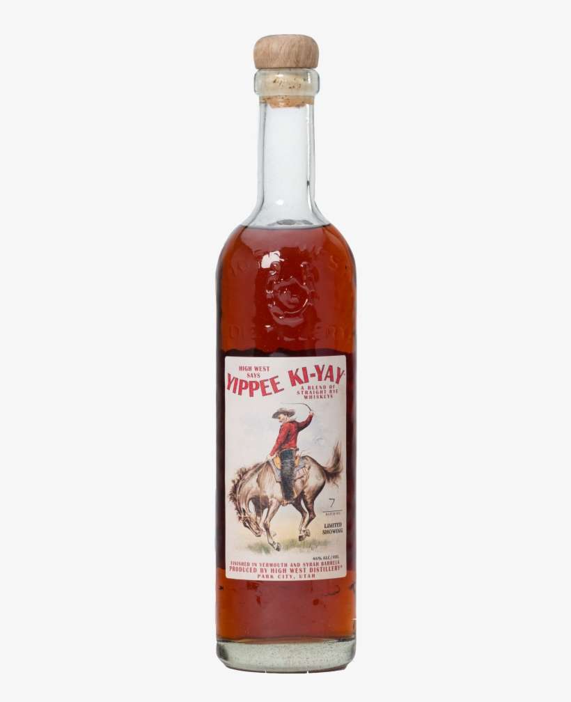 High West Yippee Ki-yay Blended Rye Whiskey 750ml, transparent png download
