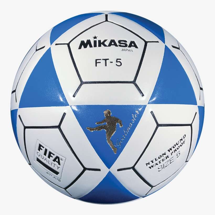 Mikasa Ft5 Goal Master Soccer Ball Blue/white Size - Mikasa Soccer Ball Ft 5, transparent png download
