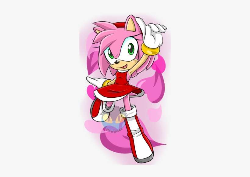 Amy Rose Pose - Amy Rose, transparent png download