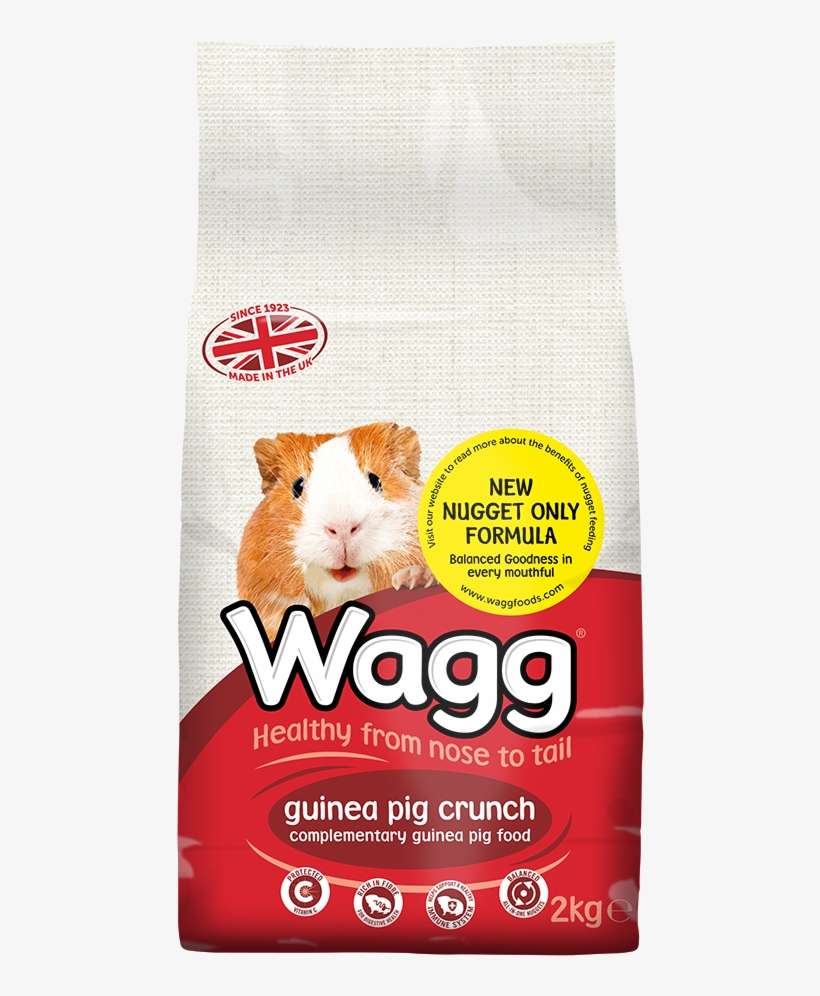 Wagg Guinea Pig Crunch - Wagg Guinea Pig Food, transparent png download