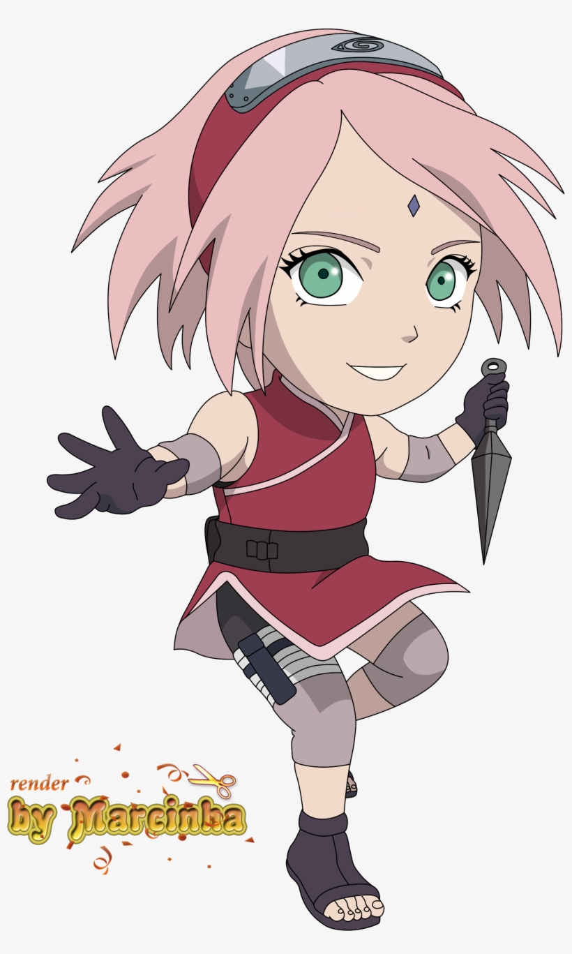 Pin By Mandodari On Naruto - Sakura Haruno The Last Chibi, transparent png download