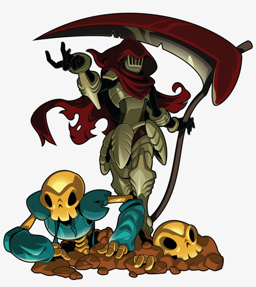 Specterknight Curioskeletalsentry - Shovel Knight Specter Of Torment, transparent png download