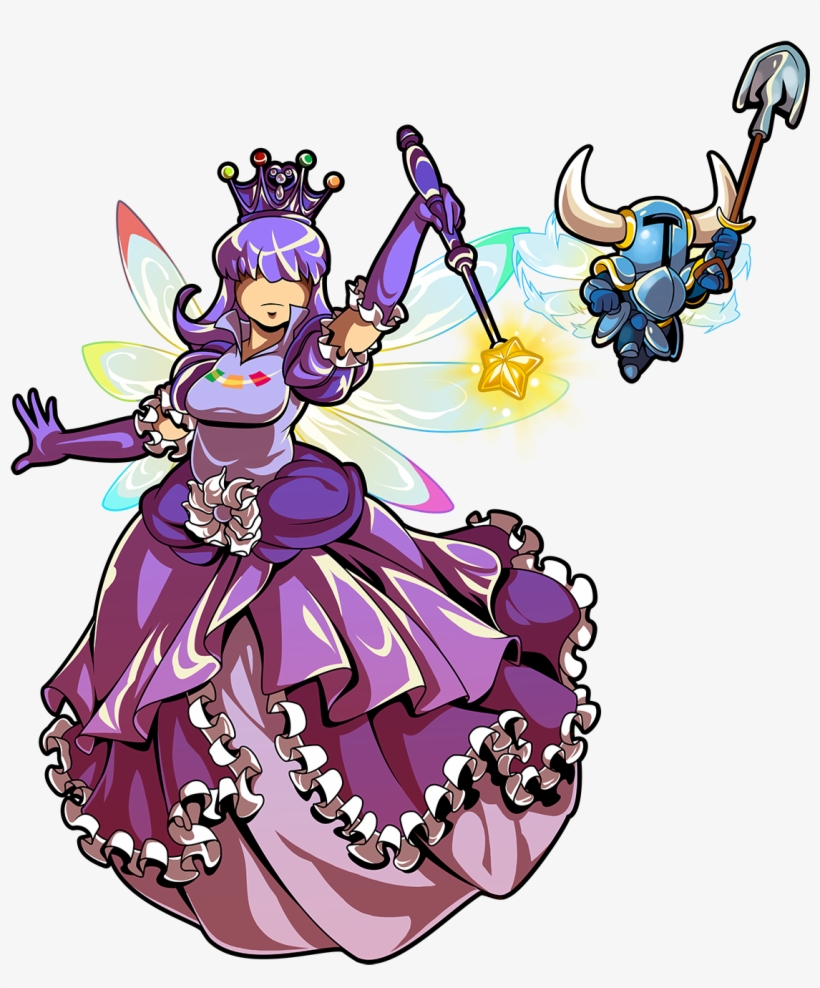 Click Here For More Details, And Some Gifs Of This - Shovel Knight Amiibo Fairy, transparent png download