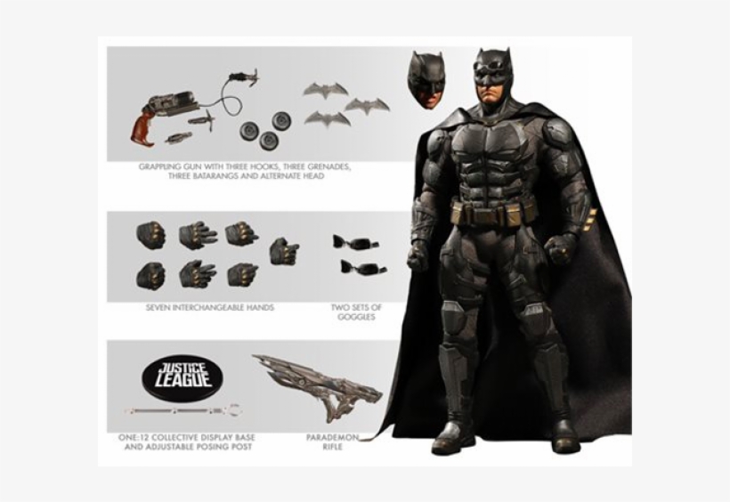 Mezco Justice League Batman, transparent png download