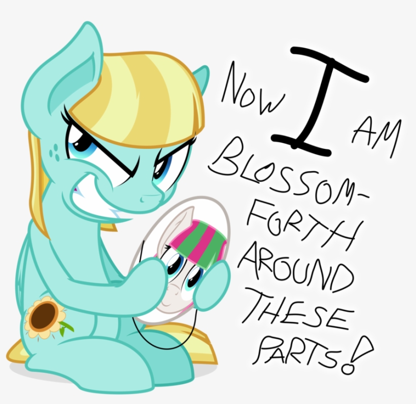 Zutheskunk, Blossomforth, Commission, Evil, Evil Grin, - Mlp Miss Blossomforth, transparent png download