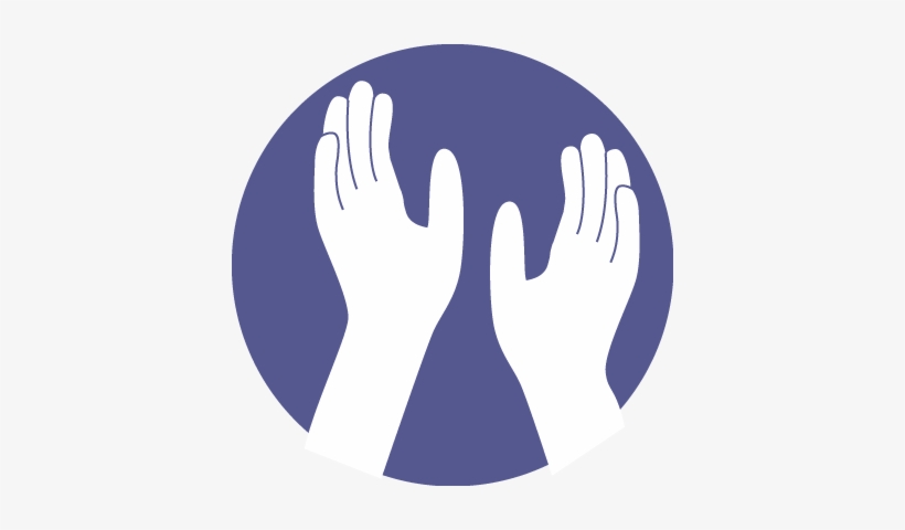 The Worship Ministry Is Dedicated To 1) Exalting God - Worship Icon, transparent png download